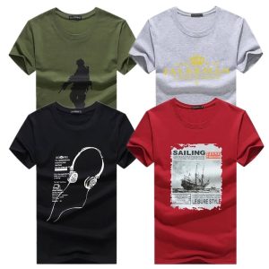 Pack of 4 CJHS Printed T-Shirts