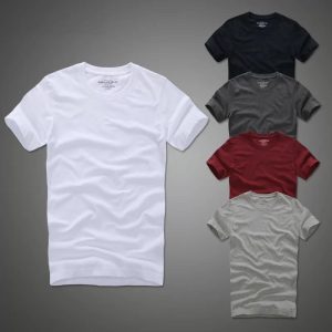 Bundle of 5 Basic Round Neck T-Shirts