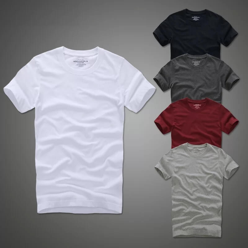 Necklet Vleien Jaarlijks Bundle of 5 Basic Round Neck T-Shirts – Deal20one
