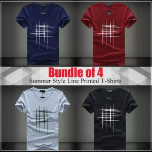 Pack of 4 Summer Line T-Shirts