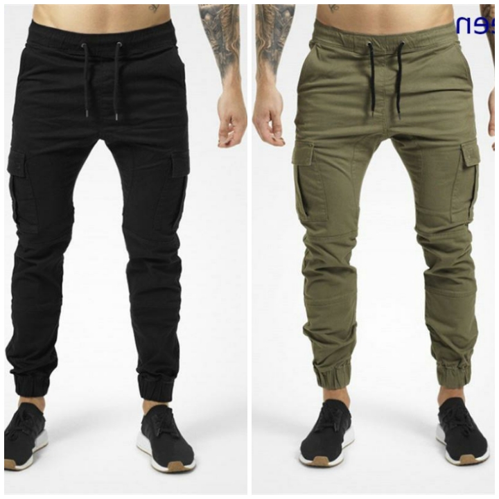 Pack of 2 Cargo Pocket Trousers – Deal20one