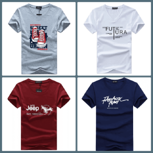 Pack of 4 AFJF Printed T-Shirts