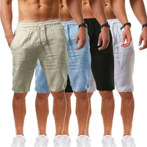 Pack of 4 Cotton Shorts For Men