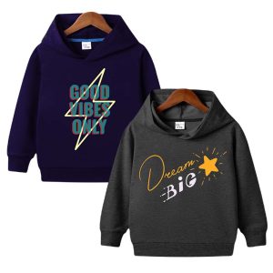 Pack of 2 Dream Vibes Kids Printed Hoodies