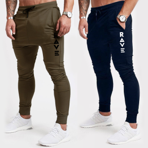 Pack of 2 Rave Printed Jogging Trousers
