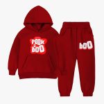 Peak a Boo Printed Hooded Tracksuit For Young Kids