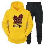 Be Mine Printed Hooded Tracksuit