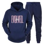 She Evolved Printed Hooded Tracksuit