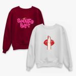 Pack of 2 Spoiled Lips Printed Sweatshirt For Women