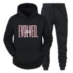 She Evolved Printed Hooded Tracksuit