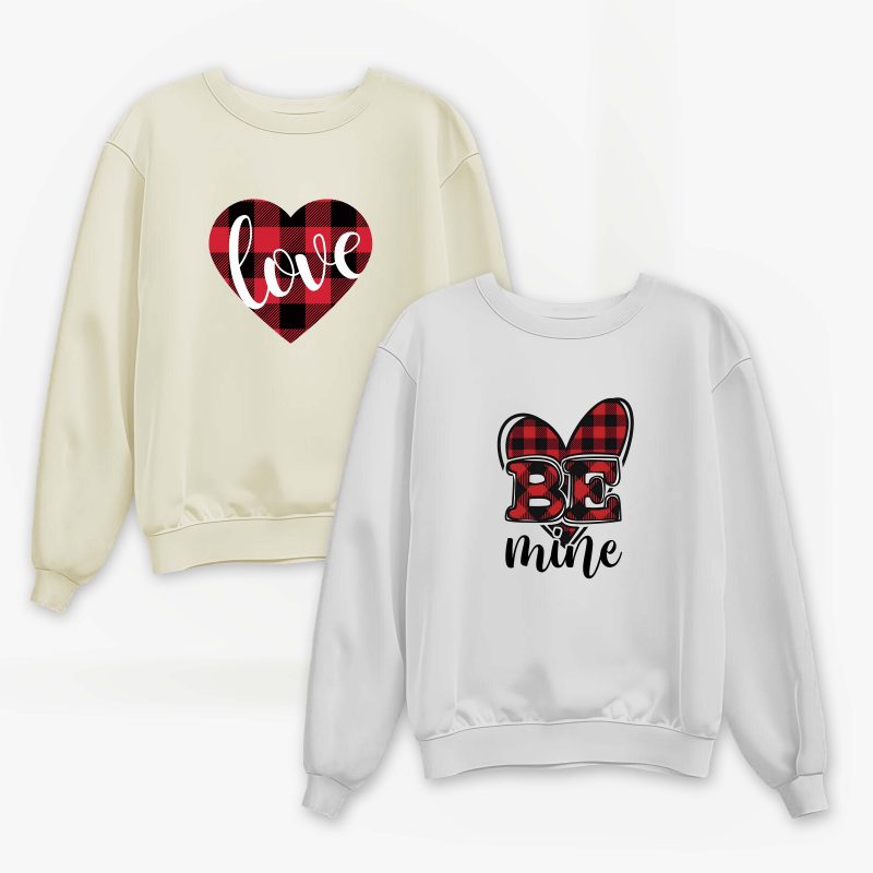 Pack of 2 Be Loved Printed Sweatshirt For Women