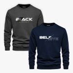 Pack of 2 Future Believe Printed Sweatshirts For Men