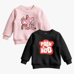 Pack of 2 Peek Sweet Printed Sweatshirt For Kids