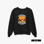 Pack of 2 Foodie Dude Printed Sweatshirt For Women