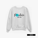 Pack of 2 Hope Positive Printed Sweatshirt For Women