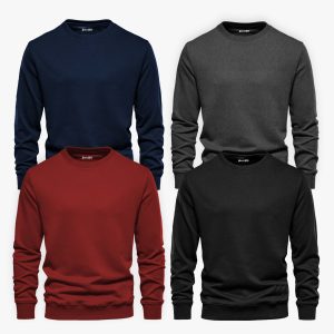 Bundle of 4 CMBN Grey Sweatshirts For Men