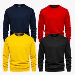 Bundle of 4 RYBN Grey Sweatshirts For Men