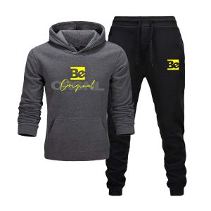 Be Original Printed Winter Tracksuit for Men