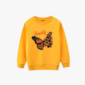 Beautyfly Attractive Printed Winter Sweatshirt For Girls