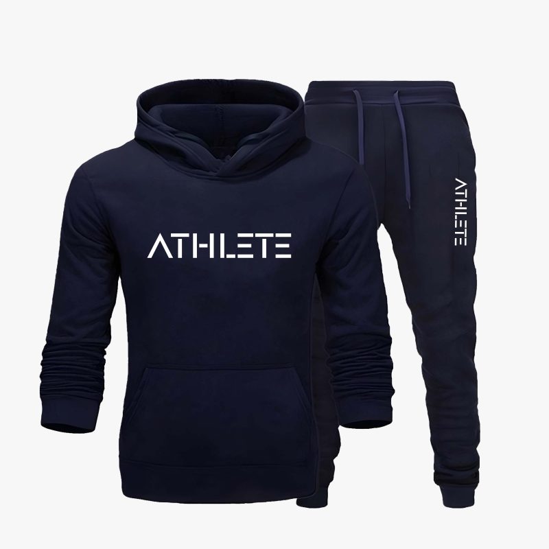 Athlete Printed Winter Tracksuit for Men