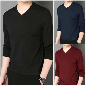 Bundle of 3 Premium V-Neck T-Shirts for Men