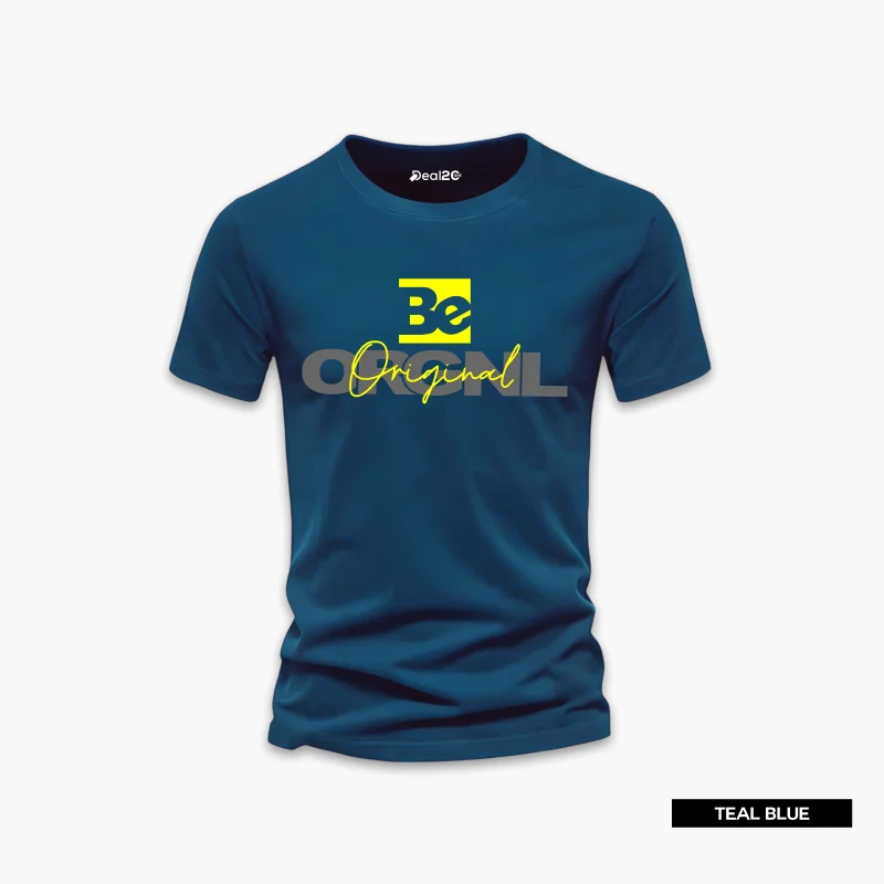 Be Orignal Printed Half Sleeve T-Shirt For Men