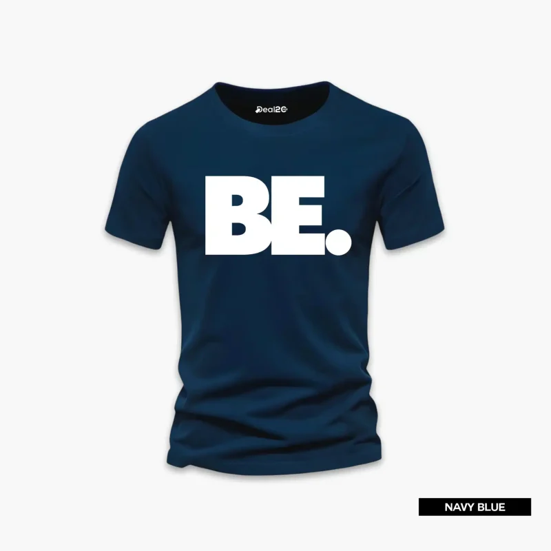 43 BE. Statement Printed Half Sleeve T-Shirt For Men