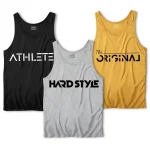 Pack of 3 Original Hard Athlete Tank Tops For Mens