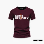 Extra Ordinary Printed Half Sleeve T-Shirt For Men