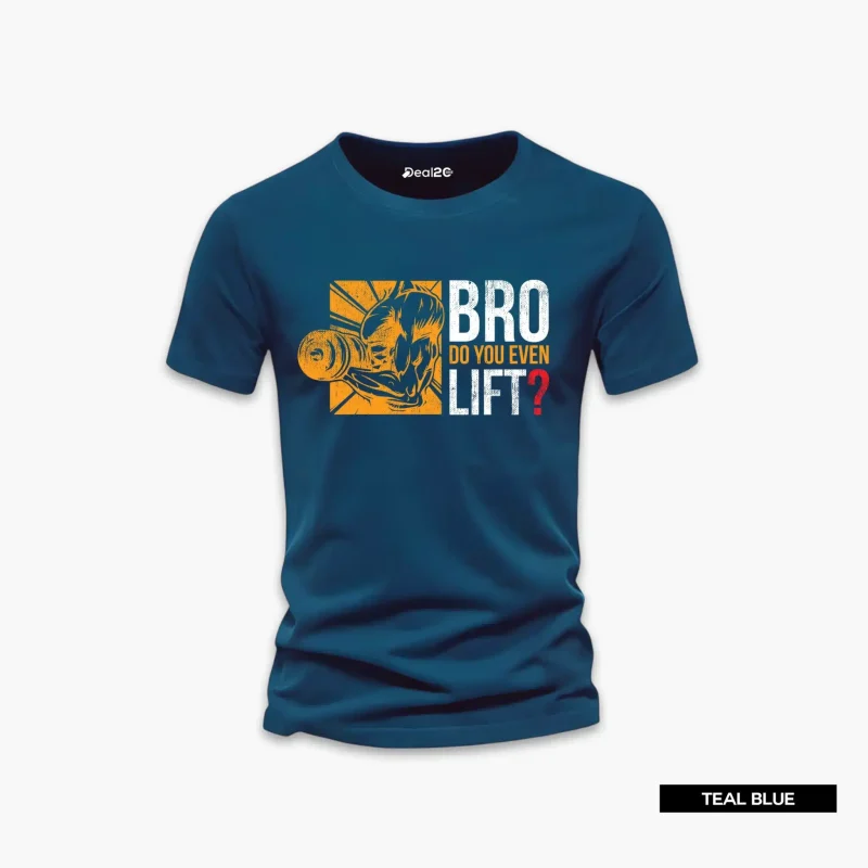 Do You Even Lift Printed Half Sleeve T-Shirt For Men