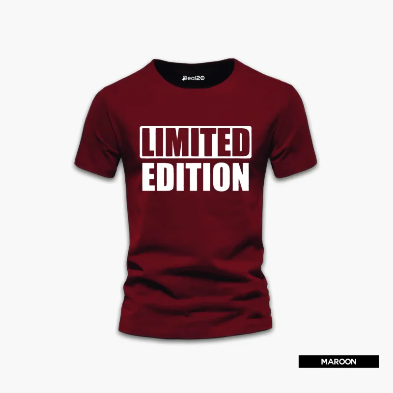 Limited Edition Printed Half Sleeve T-Shirt For Men
