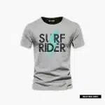 Surf Rider Printed Half Sleeve T-Shirt For Men