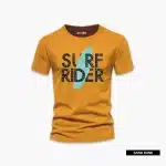 Surf Rider Printed Half Sleeve T-Shirt For Men