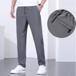 Dry Fit Trendy Casual Summer Straight Trousers For Men