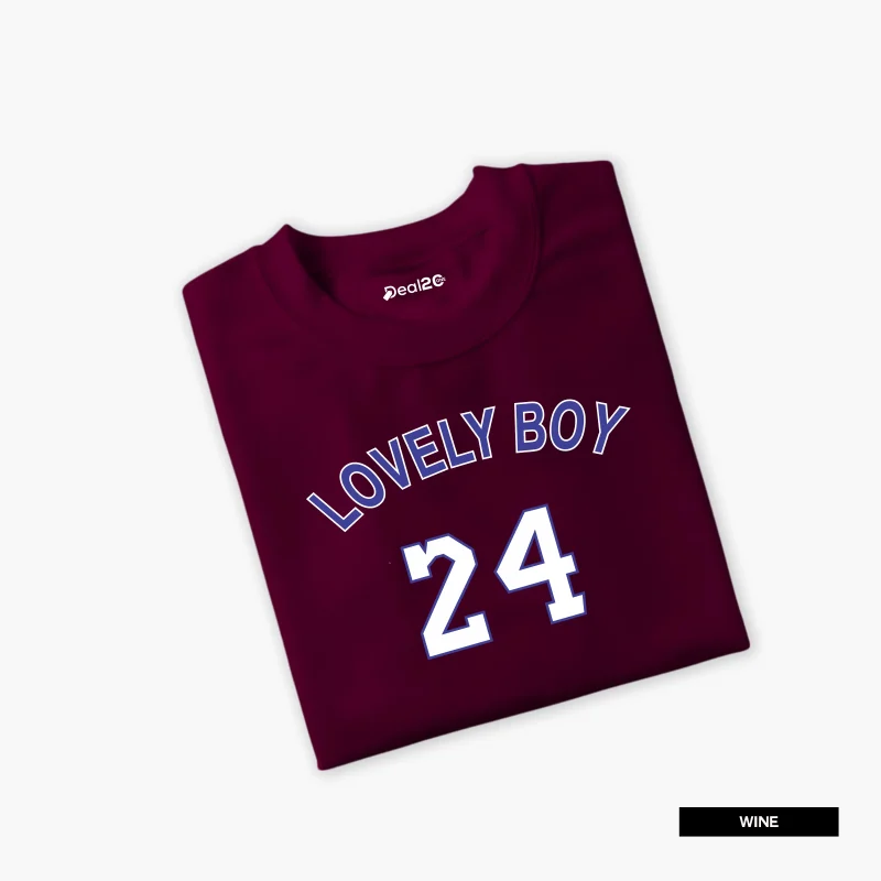 Lovely Boy Printed T-Shirt For Boys