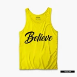 Random Color Men Printed Tank Top