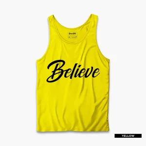 Random Color Men Printed Tank Top