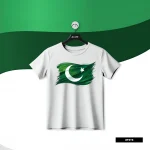 Jashn-e-Pakistan Printed T-Shirt For Kids