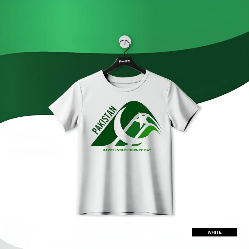 Happy Independence Day Printed T-Shirt For Kids