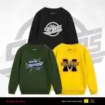 Pack of 3 Strokes Thunder Milligan Printed Sweatshirts for Tween Kids