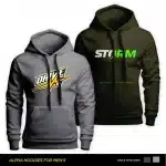 Pack of 2 Drive Storm Printed Hoodies for Mens