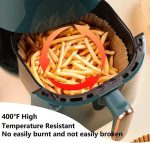 50pcs Nonstick Air Fryer Paper Liners – Disposable & Heat-Resistant
