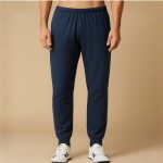 Slim Fit Navy Blue Sweatpant for Men