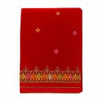 Velvet Multi-Embroidered Border Dupatta Shawl – 2.5 Gazz