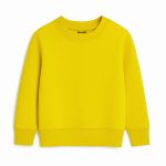Yellow Plain Sweatshirt for Kids - Unisex