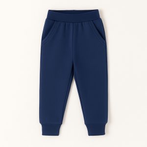 Navy Blue Long Casual Sweatpant for Girls