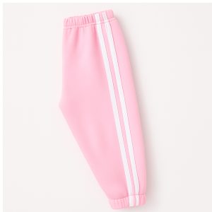 Pink Double Stripe Sweatpant for Girls