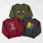 Pack of 3 Say More Cheese Printed Sweatshirts for Young Kids