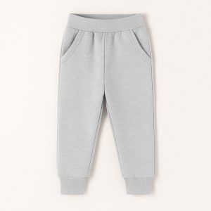 Heather Grey Long Casual Sweatpant for Girls