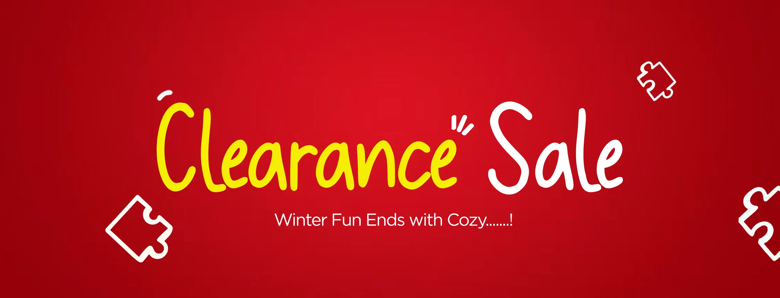 clearance sale